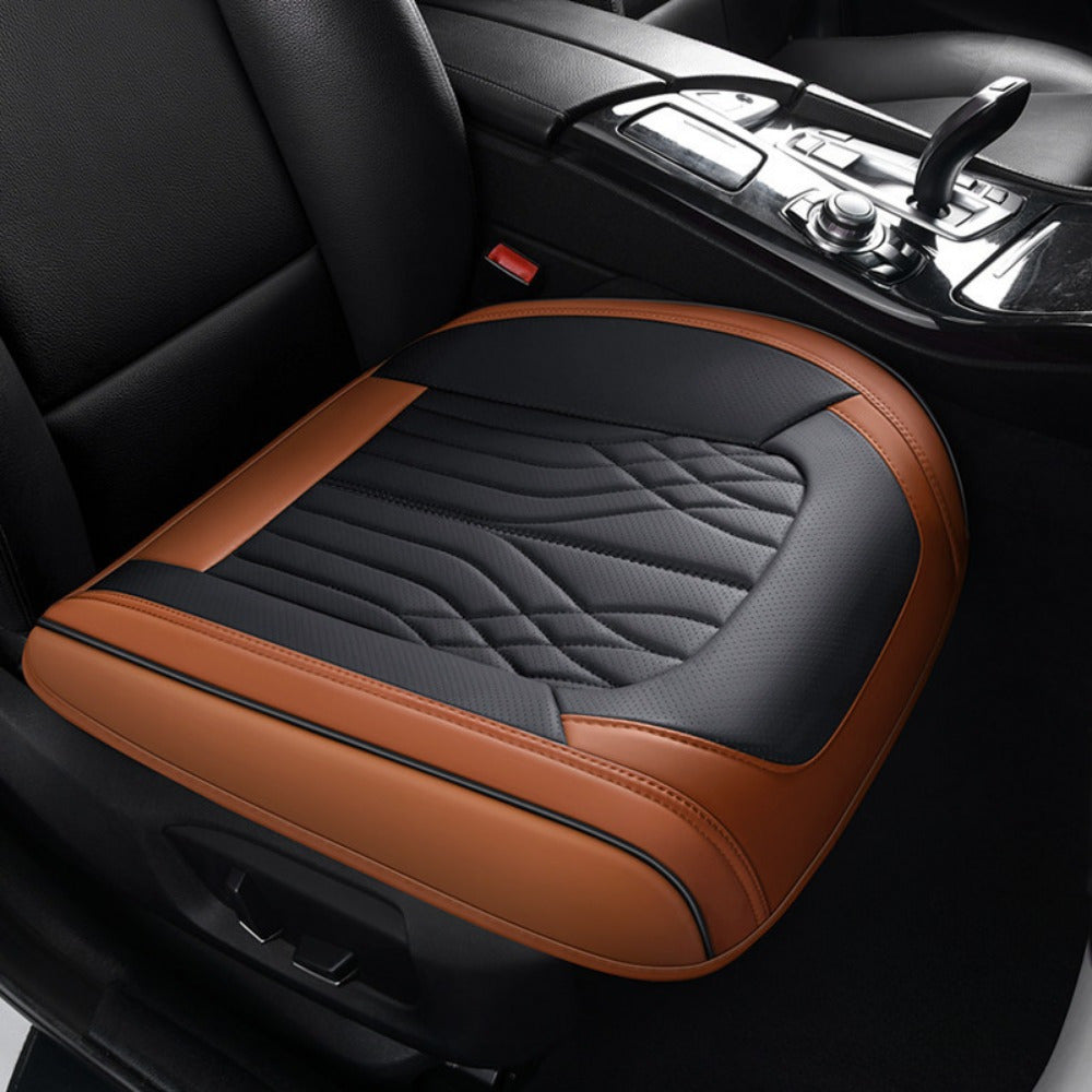 Universal Car Seat Cushion Set 1/2/3 Pcs Breathable PU Leather Non-Slip