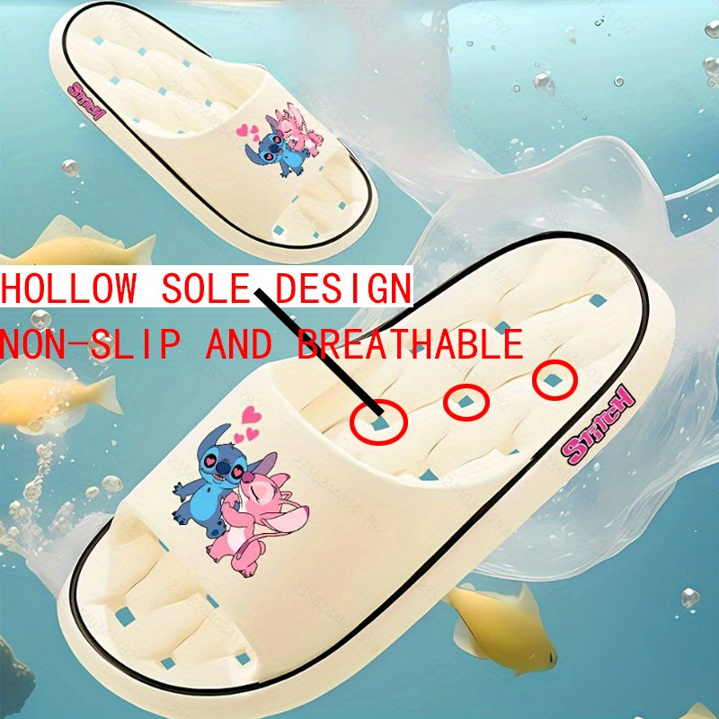 Women's Breathable EVA Slippers with Hollow Sole for Bathroom and Home