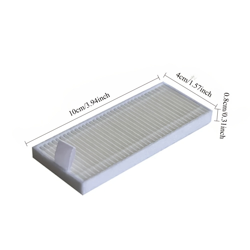 Robot Vacuum Side Brush and HEPA Filter Replacement for Tapo RV30 Plus Black