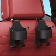 Multi-Function Car Organizer with Hook Cup Holder Storage Box Durable PP