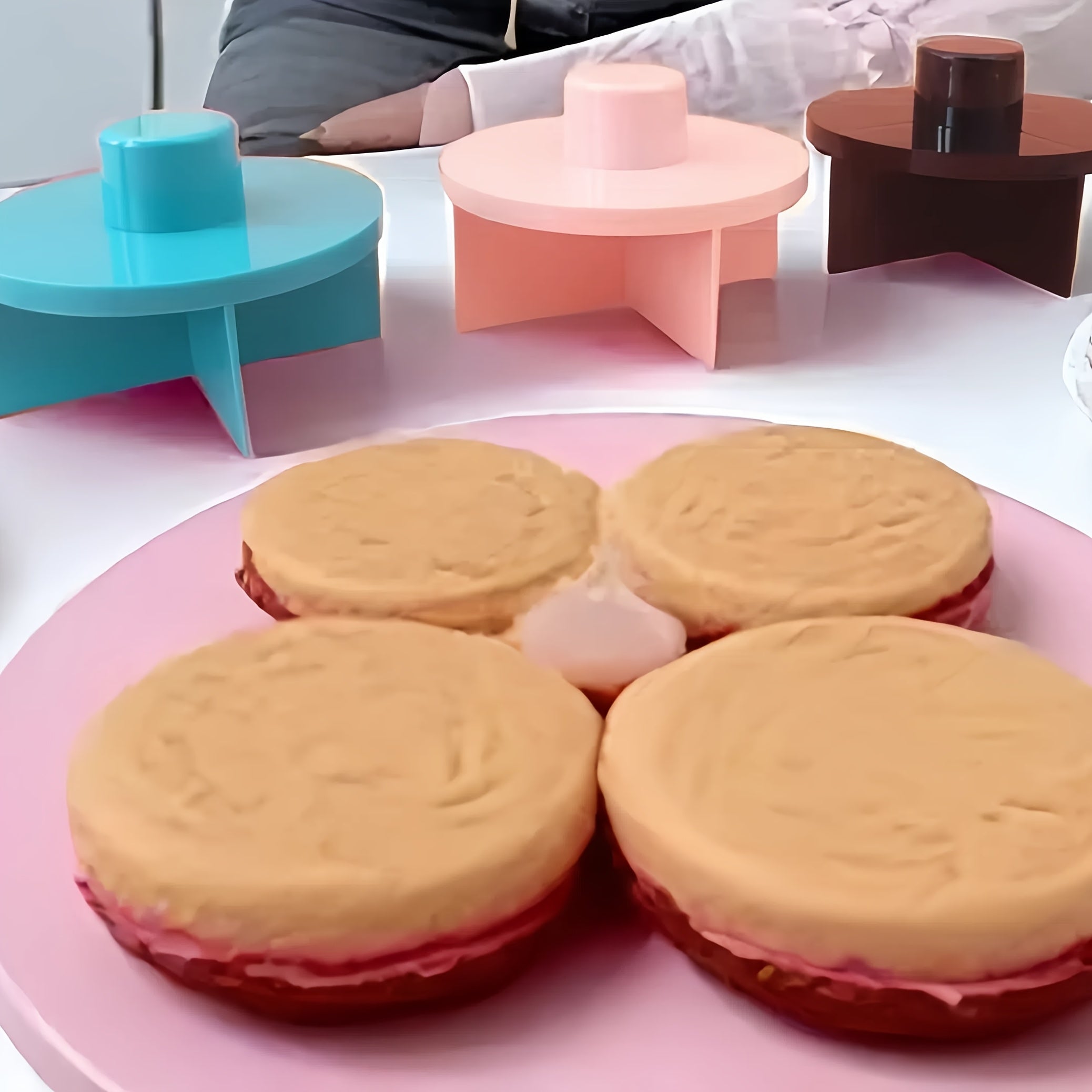 Manual Bread Slicer with Square Blade Reusable Bread Cutter Mold Easy Grip Handle