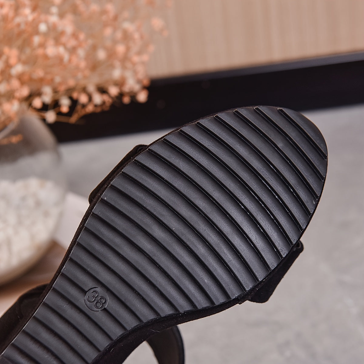 Women's Wedge Sandals Open Toe Platform Heel Casual Ankle Strap Summer