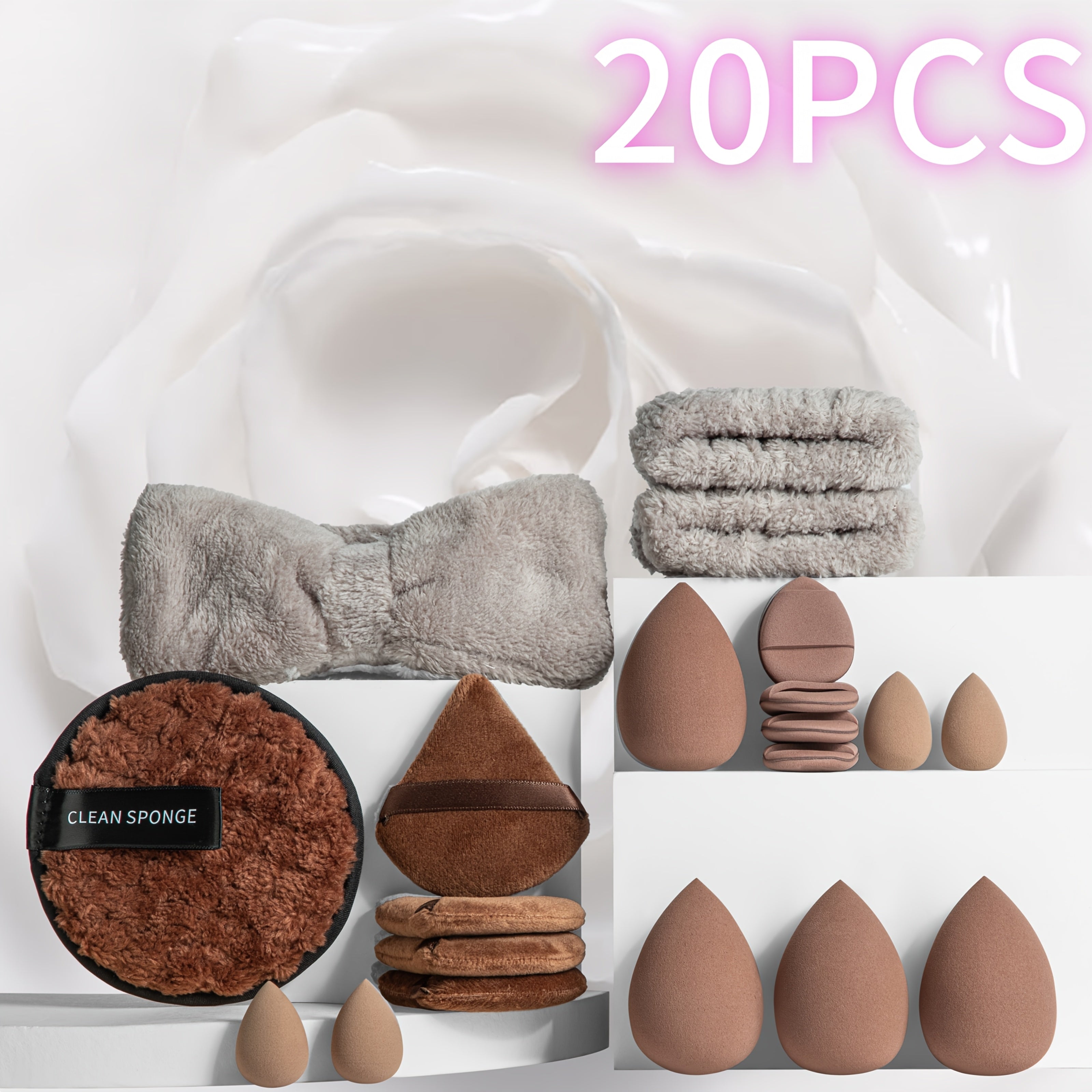 13-Piece Makeup Brush Set Nylon Synthetic Fiber Easy to Use Professional Travel-Friendly