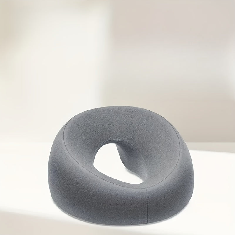 Almohada facial de espuma viscoelástica en forma de U con funda removible para spa y viajes