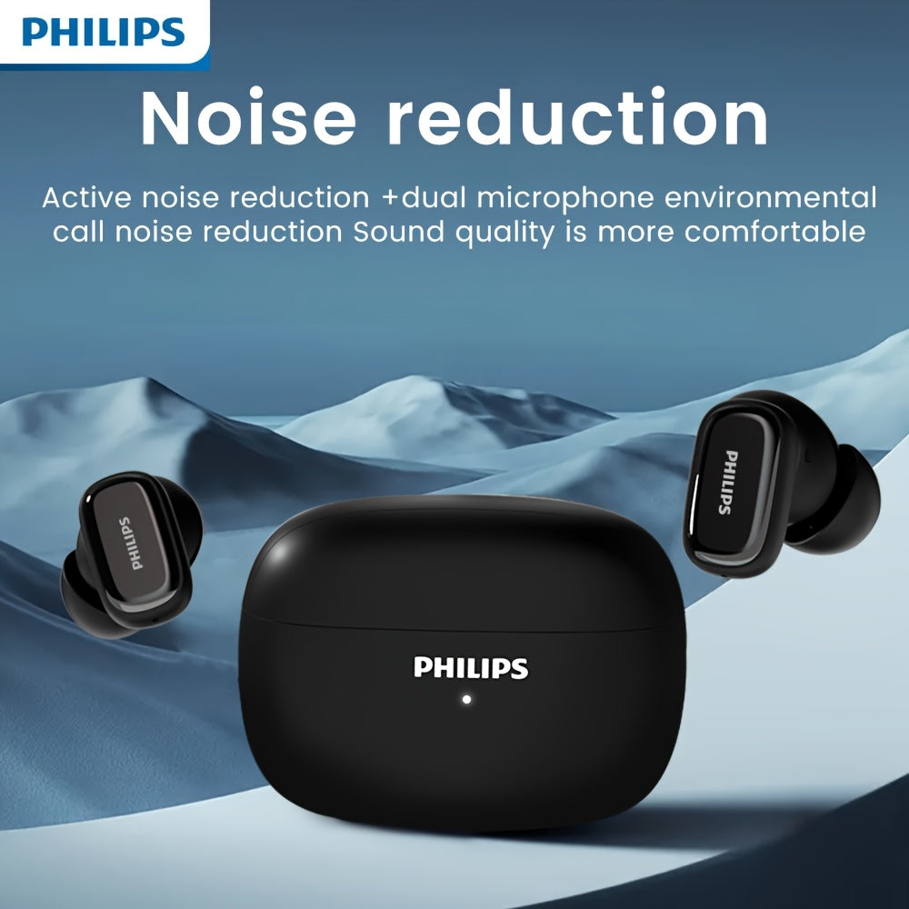 Wireless Earphones with Active Noise Reduction Dual HD Microphones for Calls Sports
