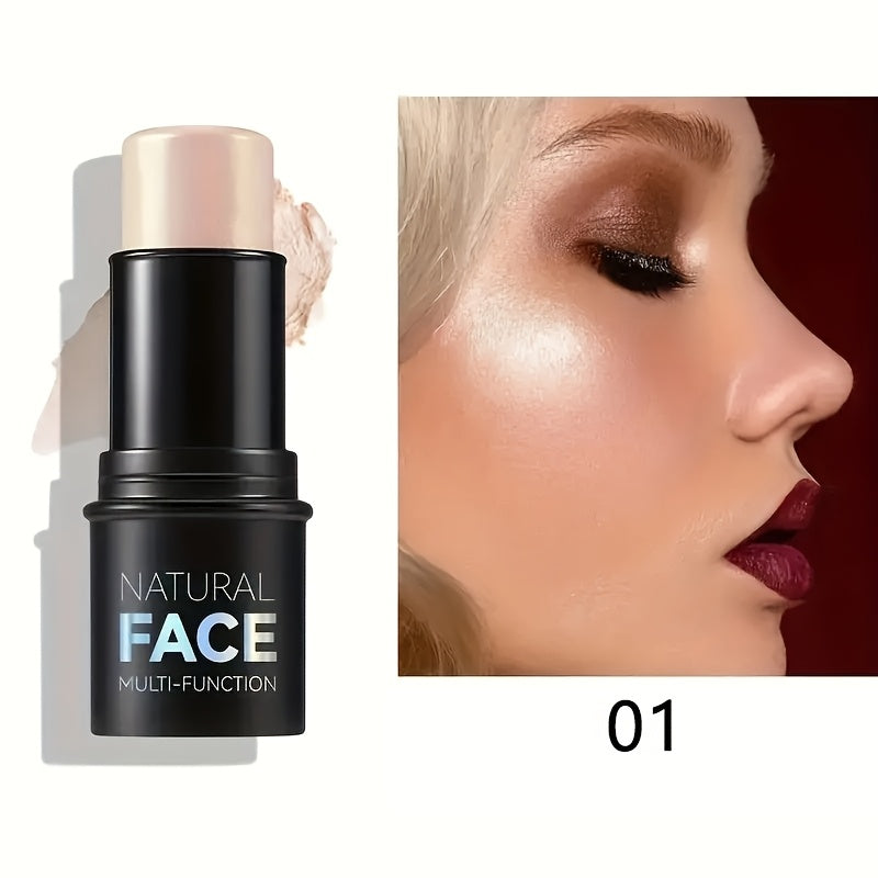 Women Contour Stick with Natural Blush Highlighter Concealer Makeup Kit