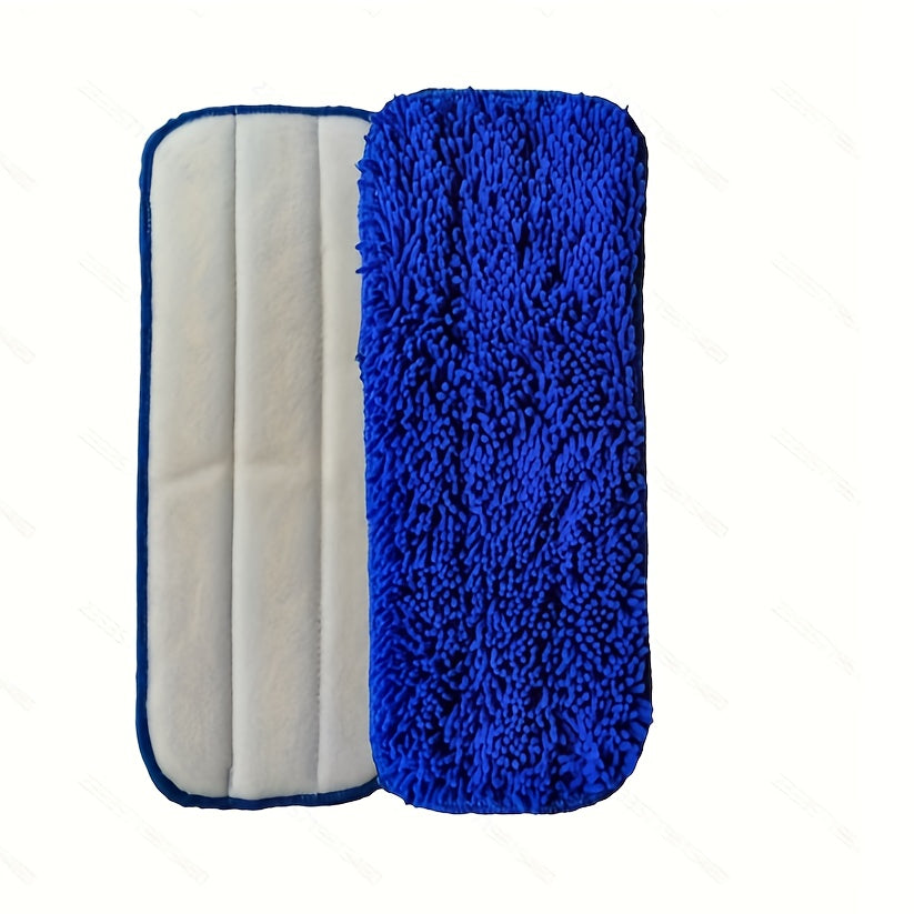 4 ta to'plam nam spray mopu ultra-nozik mikrofiber chenille tekis mop almashtirish matolari, ranglar farq qilishi mumkin.