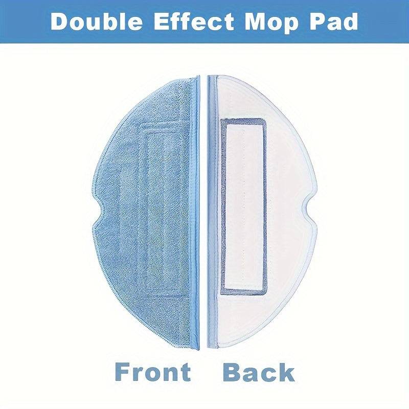18PCS Replacement Mop Pads for Robot Vacuums Superfine Fiber Sealing Durable