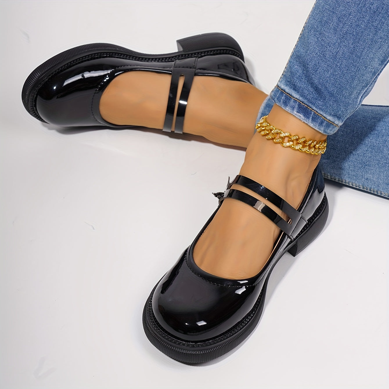 Zapatos versátiles de verano con punta abierta para mujer en primavera