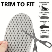 Unisex Breathable EVA Sports Insoles Arch Support Cushioning Shoe Inserts