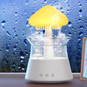 Rain Water Drip Humidifier with Remote White Noise Lamp for Bedroom