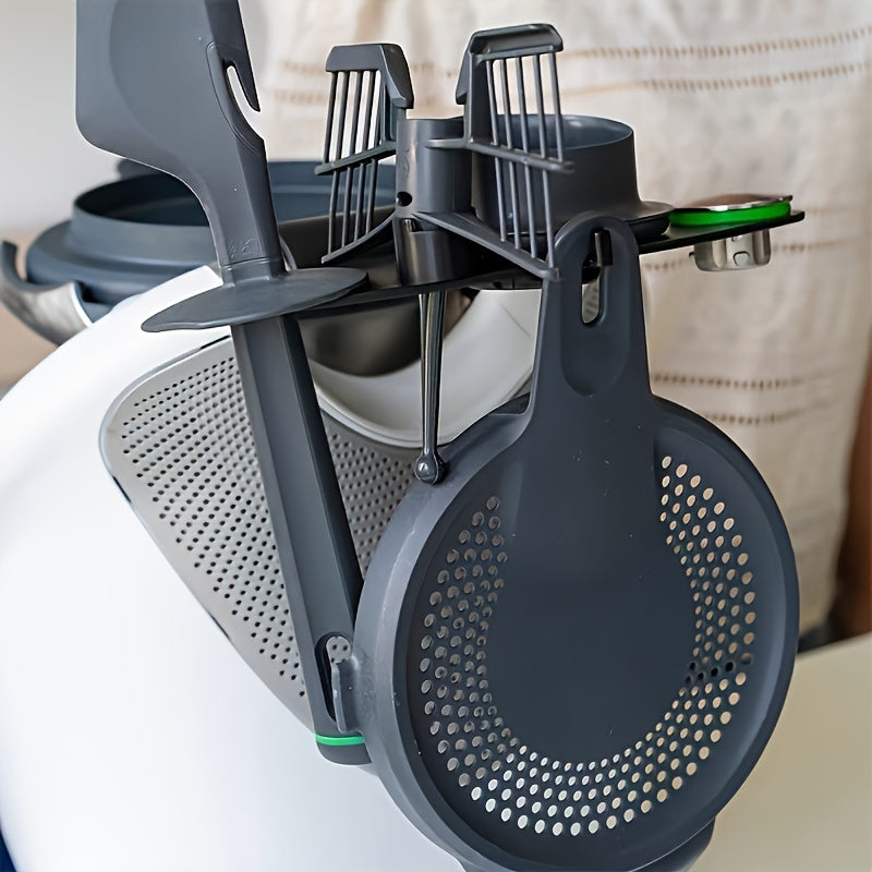 Kitchen Accessory Organizer for Food Processor Storage Plastic Bracket