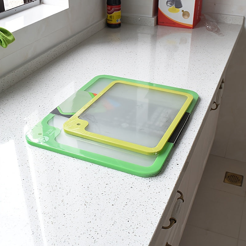 Orange Glass Chopping Board 41cm x 33cm Food Safe Kitchen Essential