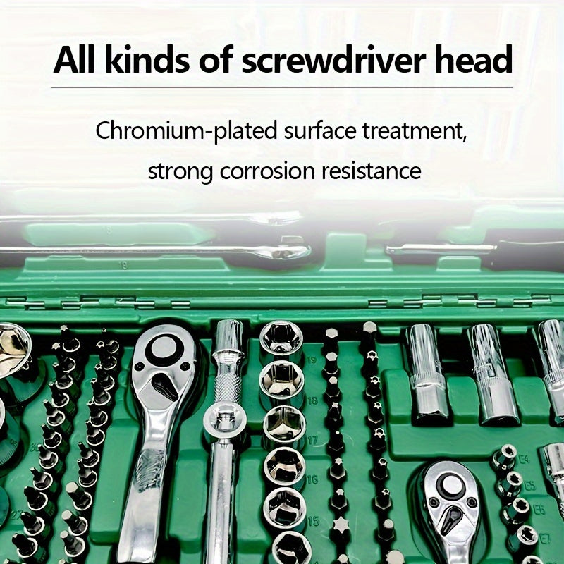 Auto Repair Kit for Dirt Bikes 216pcs Tools Storage Box Complete Accessory Set