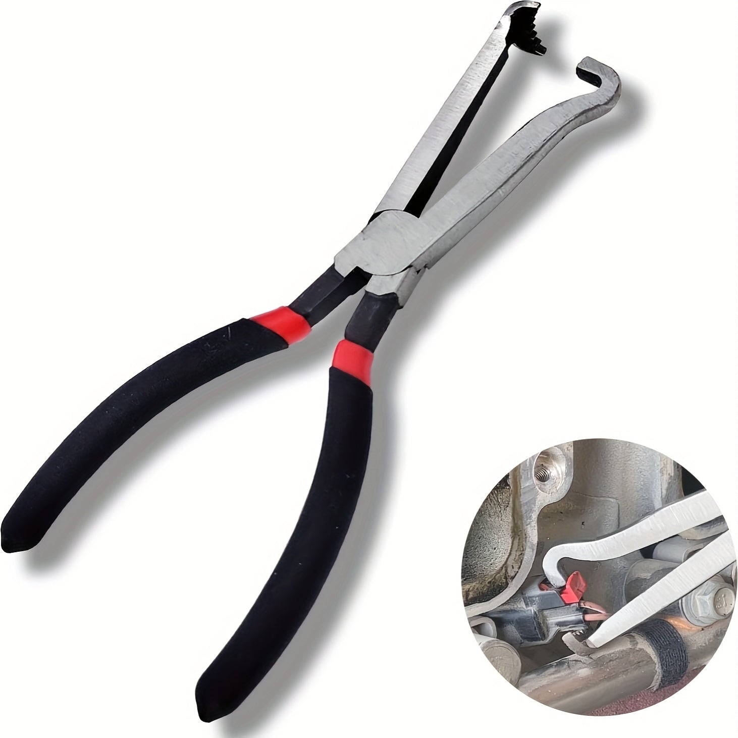 Hose and Fuel Line Disconnect Pliers Set Rust-Resistant, Comfortable Grip