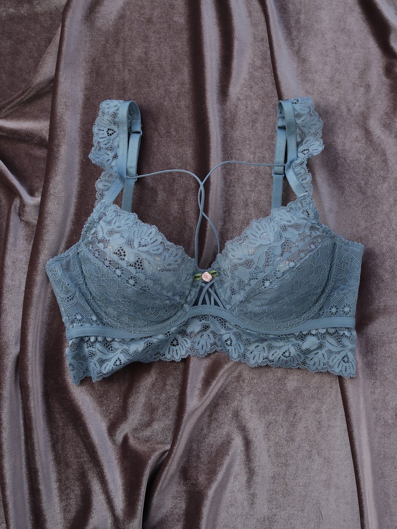 Women's Floral Lace Lingerie Set, Elegant, Comfortable, Soft Fabric