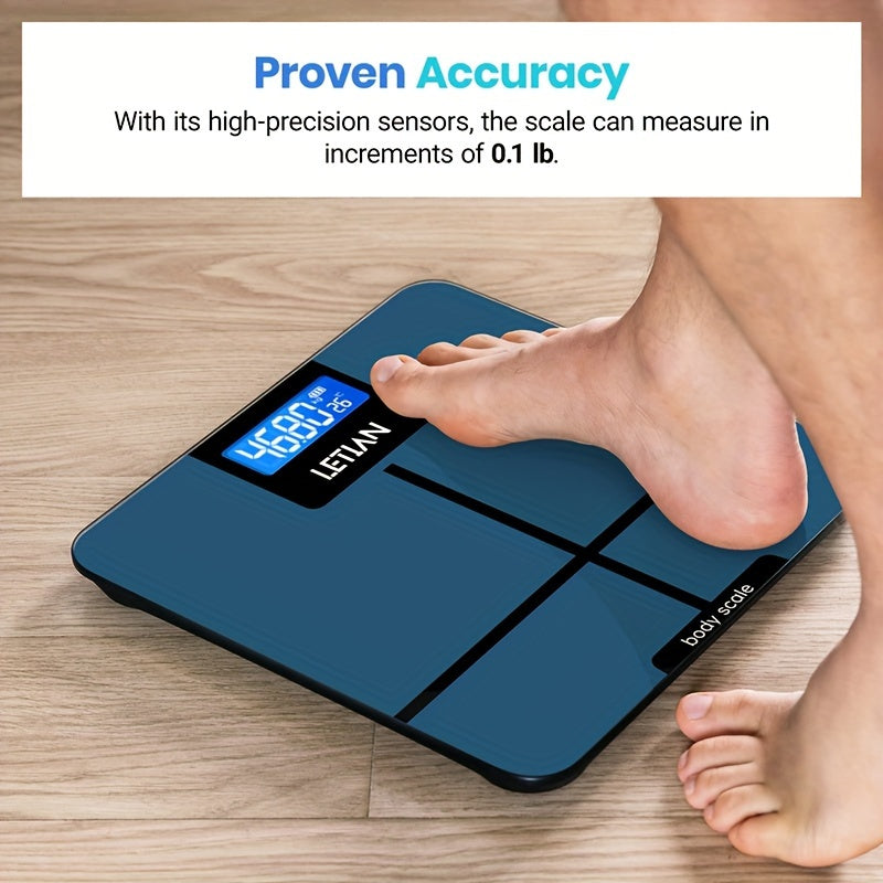 Цифровые напольные весы с большим дисплеем, точными показаниями, энергосбережением