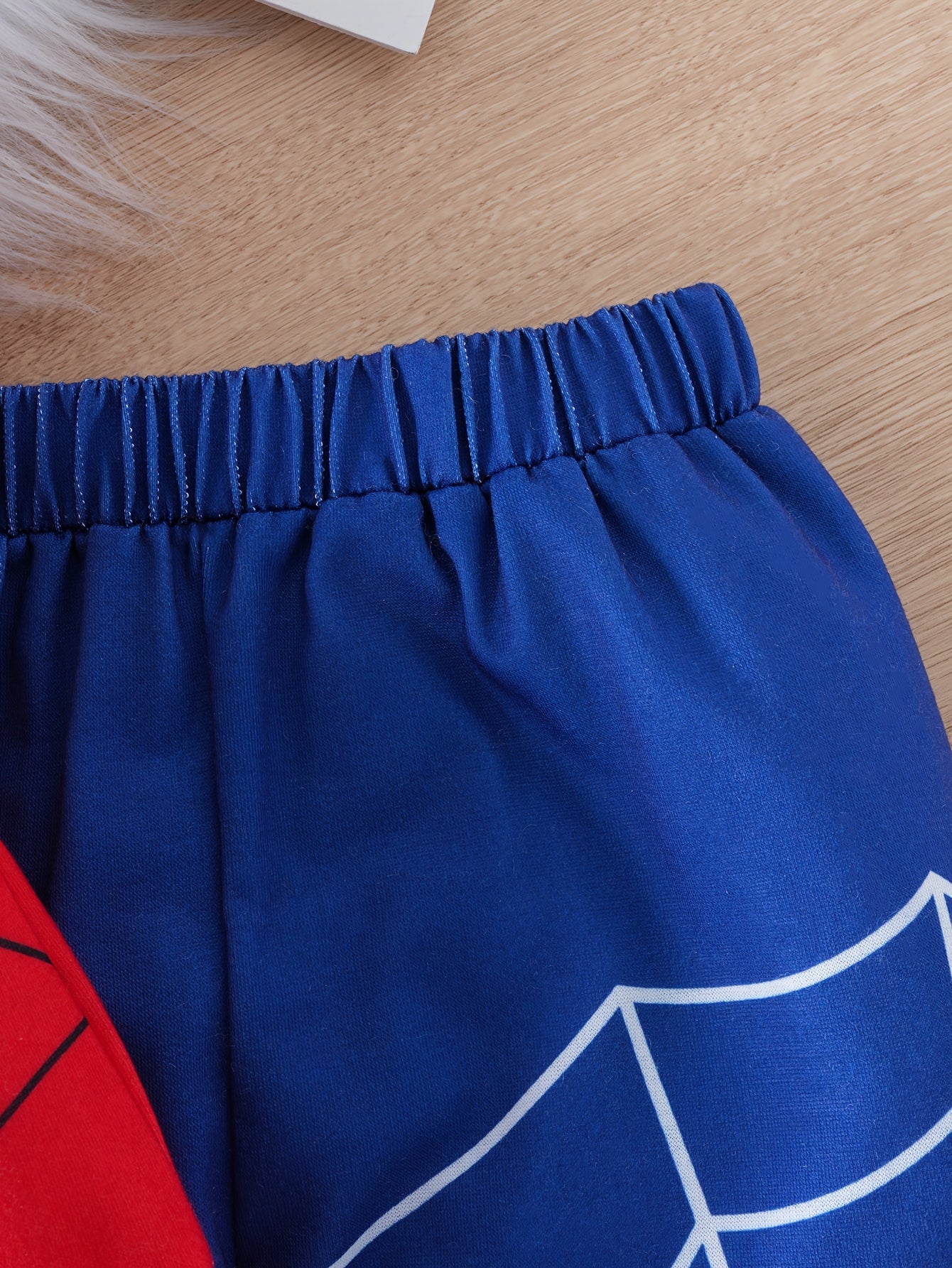 Boy's Spider Print Hoodie and Pants Set Casual Polyester for Daily Outdoor Wear