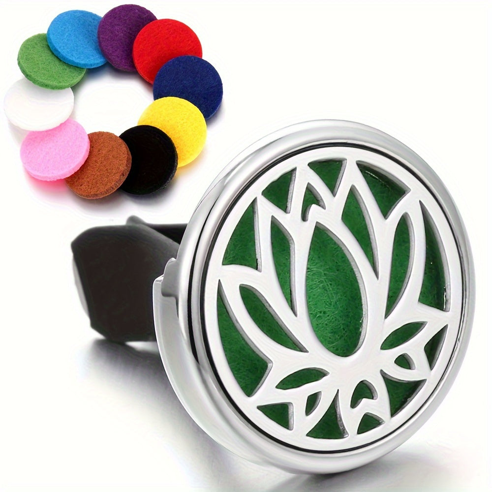 Car Interior Air Freshener Clip Aromatherapy Diffuser Car Vent Clip with Pads