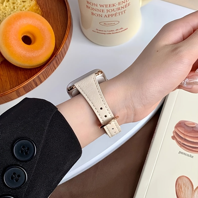 Стильный ретро-ремешок Melad Color Series для Apple Watch - Подходит для моделей от 38 мм до 49 мм, совместим со всеми моделями, включая SE и Ultra - Идеальный аксессуар для осени/зимы.