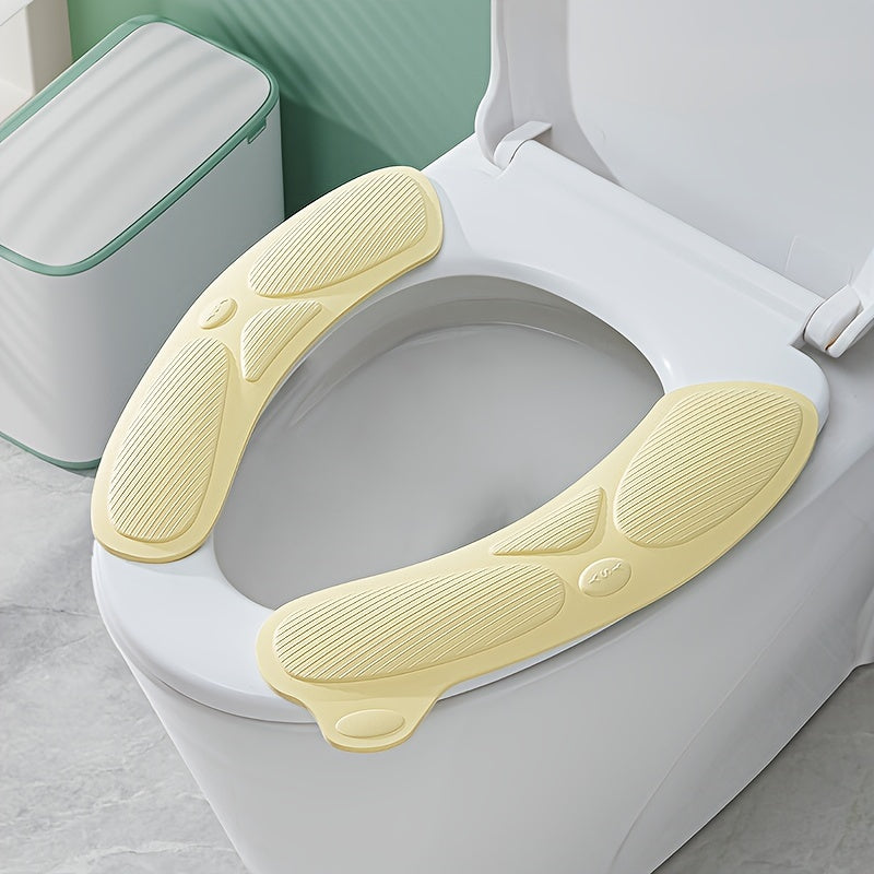 Waterproof Reusable EVA Toilet Sticker for All Seasons Water Washable Electrostatic Adhesive