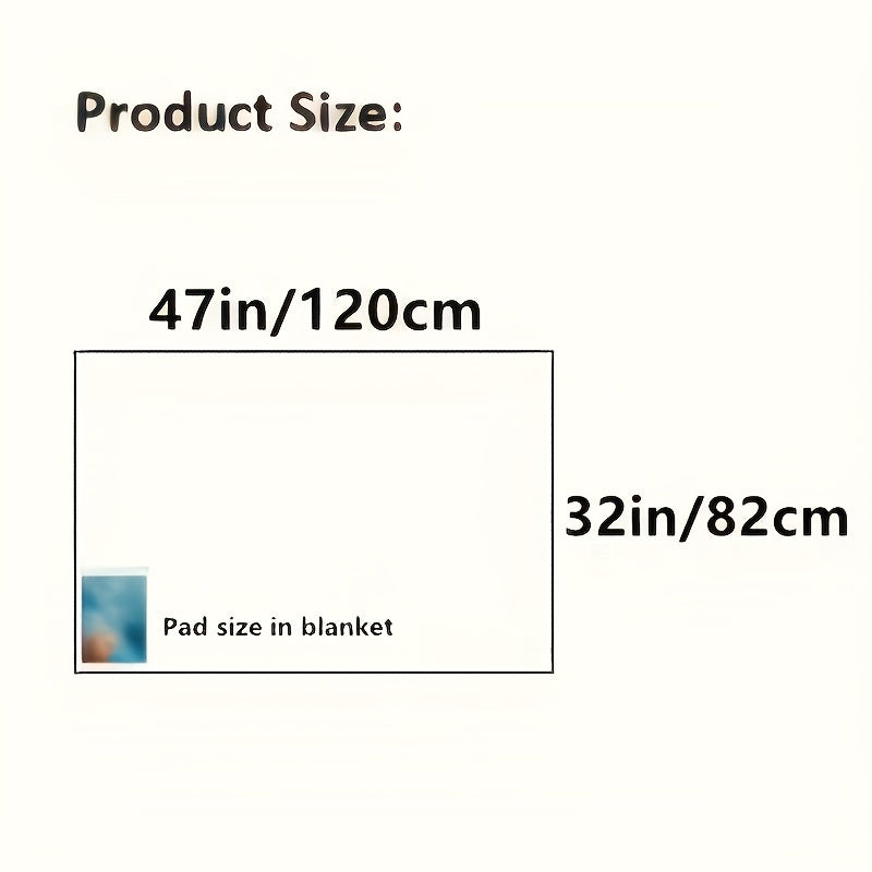 Baby Fleece Blanket Reversible Pink Soft Cozy Snug 32x47 Inches