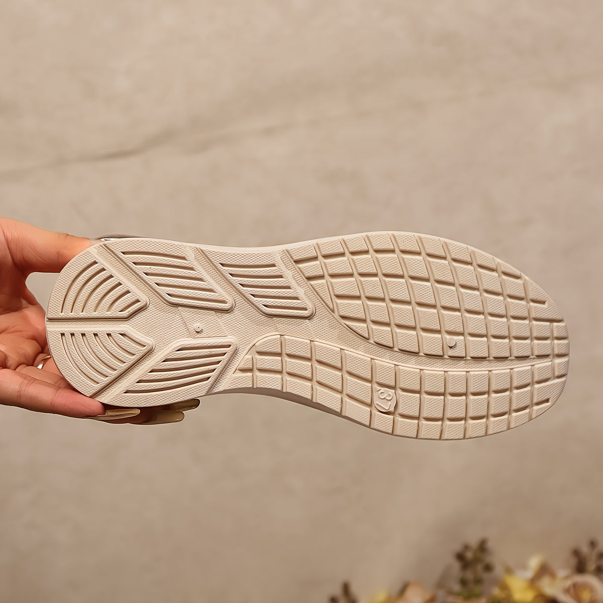 Women's Breathable Knit Sneakers Casual Shoes All-Season Lace-Up