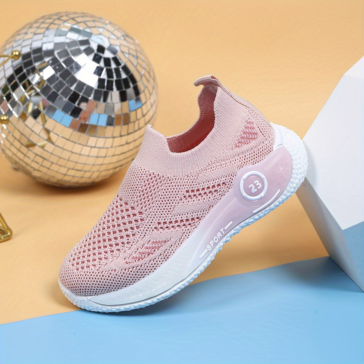 Kids' Mesh Slip-On Sports Shoes for Boys and Girls Casual Daily Wear