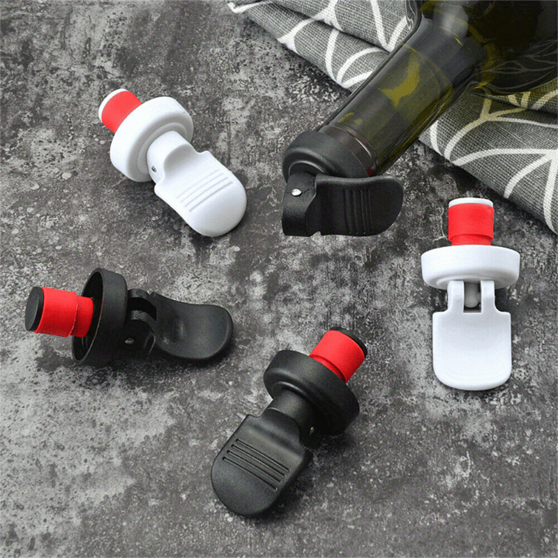 Hand Press Bar Wine Bottle Stopper for Champagne Beer and Wine Sealing