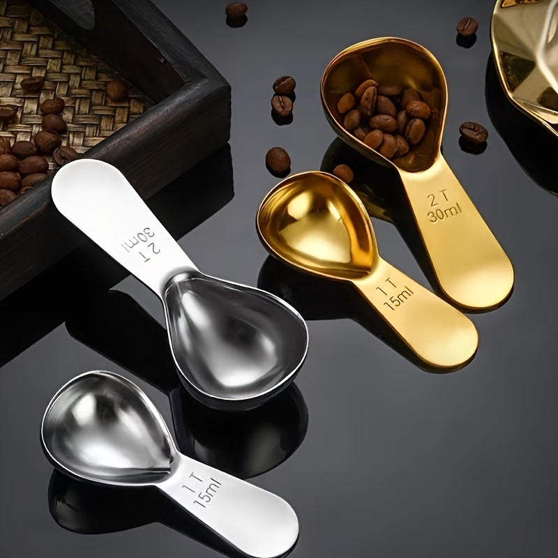 Stainless Steel Coffee Powder Spoon for Measuring Coffee Beans and Baking