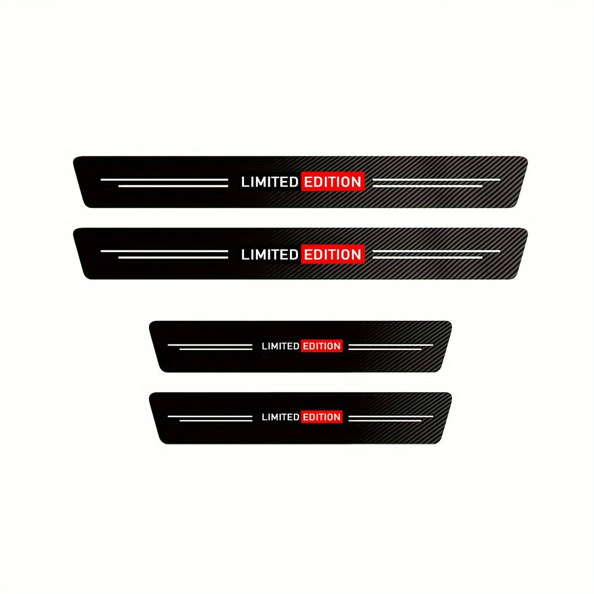 Carbon Fiber Car Door Sill Protectors for Multiple Models