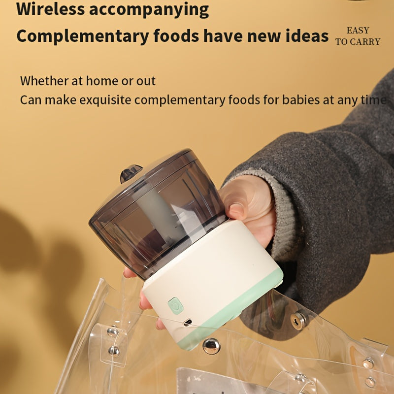 Многофункциональная кухонная машина для приготовления пищи с аккумулятором, перезаряжаемым через USB, для домашнего использования