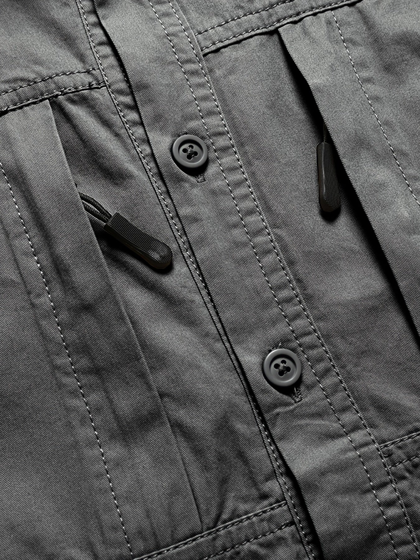 Мужская хлопковая рубашка в стиле кари с застежкой-молнией и лацканом для весны и осени