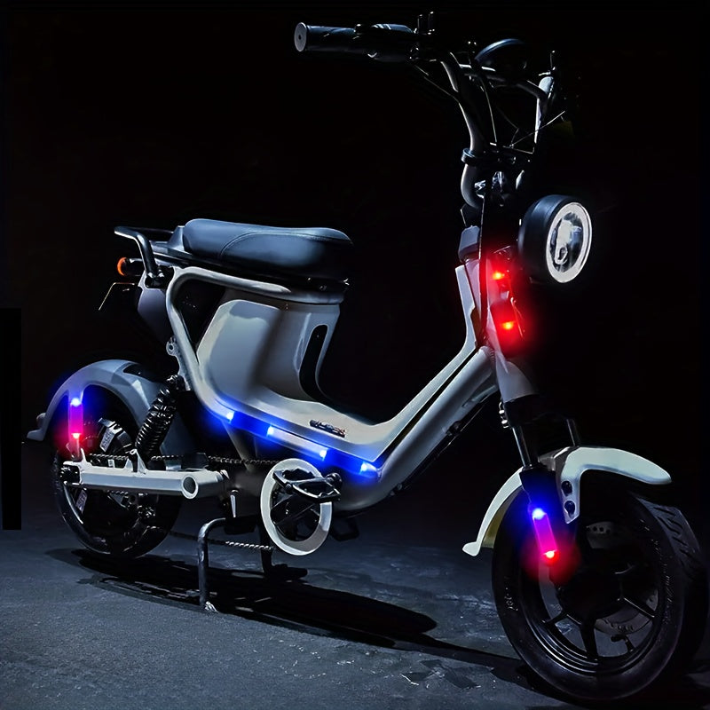 Car Interior Decor Light Anti-Rear-End Wire Central Grille Accessory