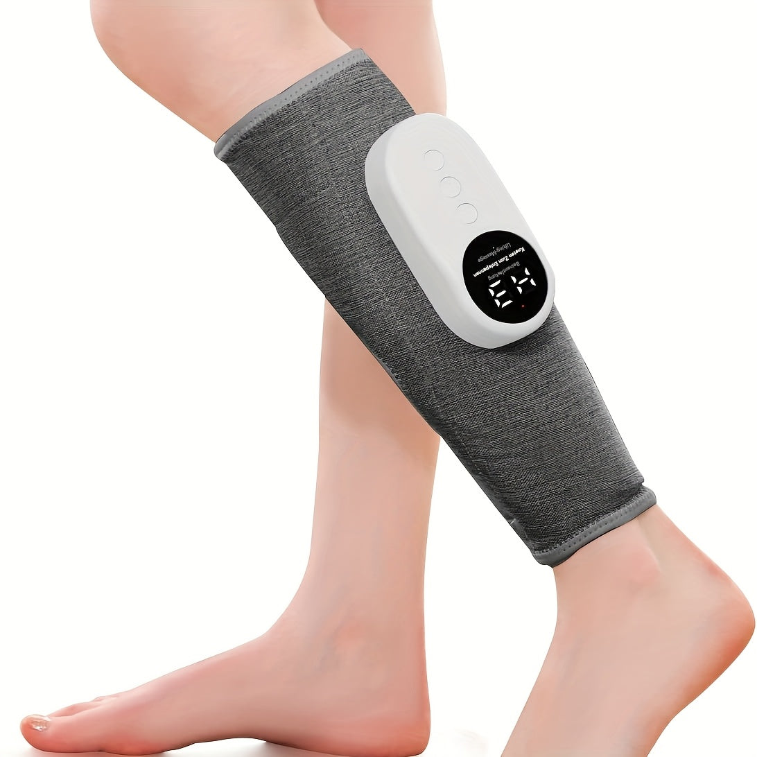 Calf and Foot Massager with Kneading Pressure Wave Hot Compress Rechargeable Lithium Battery Whole Body Use