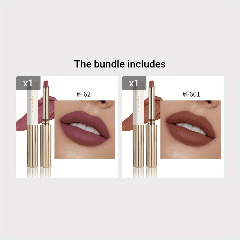Женский запирающийся цветной помада увлажняющая стойкая кремовая глянцевая помада