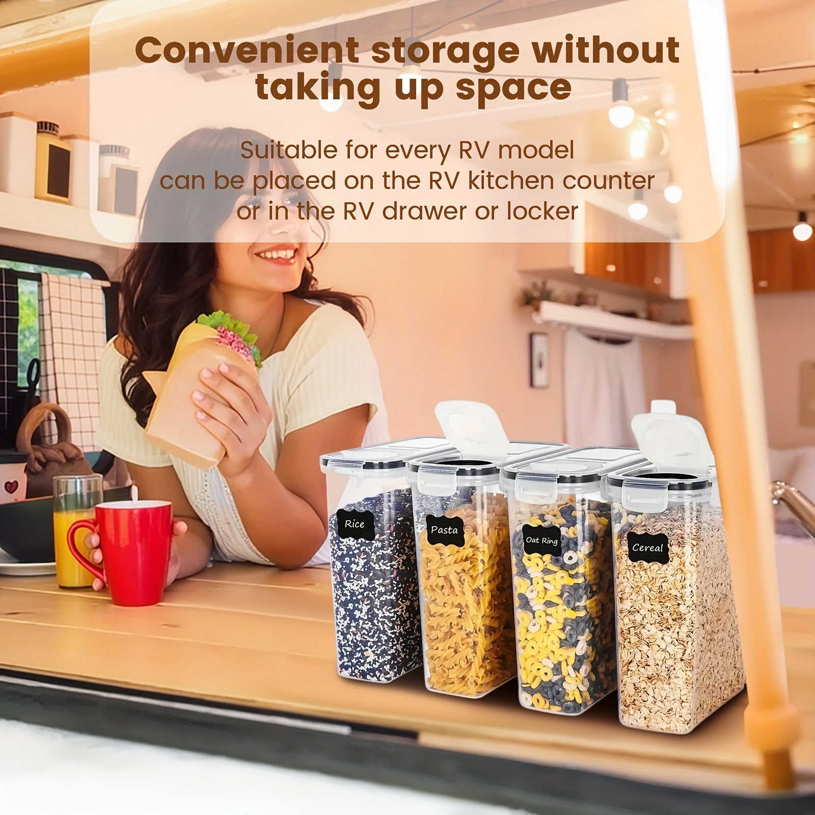 30pcs Airtight Food Storage Containers Set BPA-Free Plastic Canisters for Pantry Organization and Storage