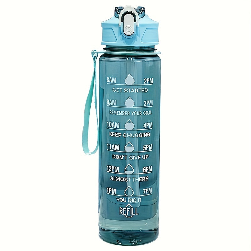 Gradient Design Sports Water Bottle Leakproof Large Capacity for Outdoor and Daily Use