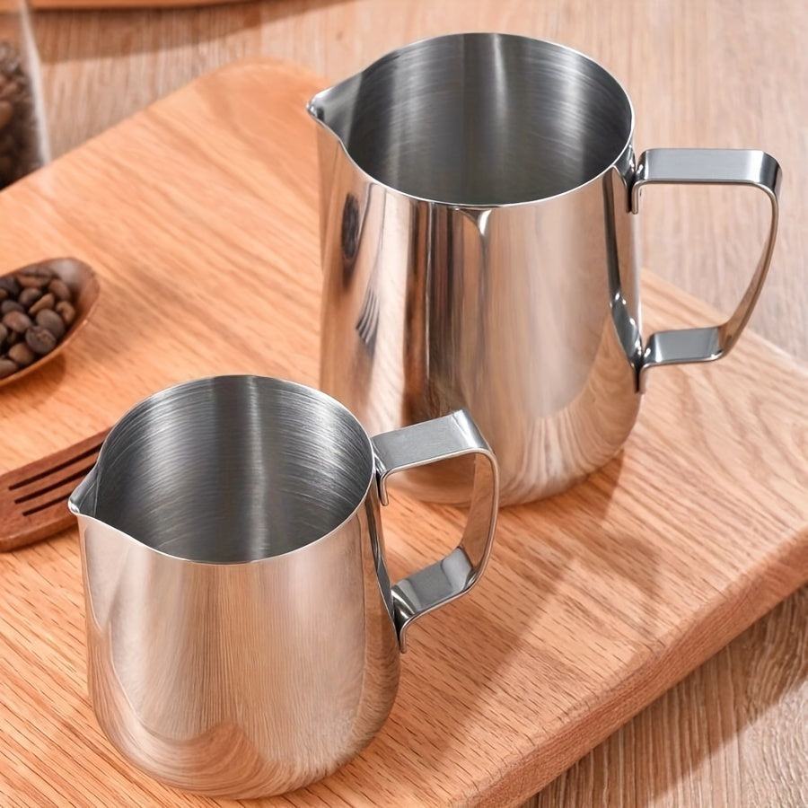 Stainless Steel Latte Art Cup for Frothing Milk and Coffee Decorating
