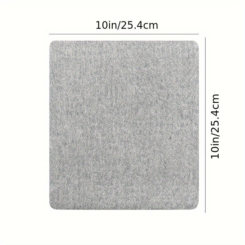 Cubierta de tabla de planchar de fieltro de lana resistente al calor y no eléctrica