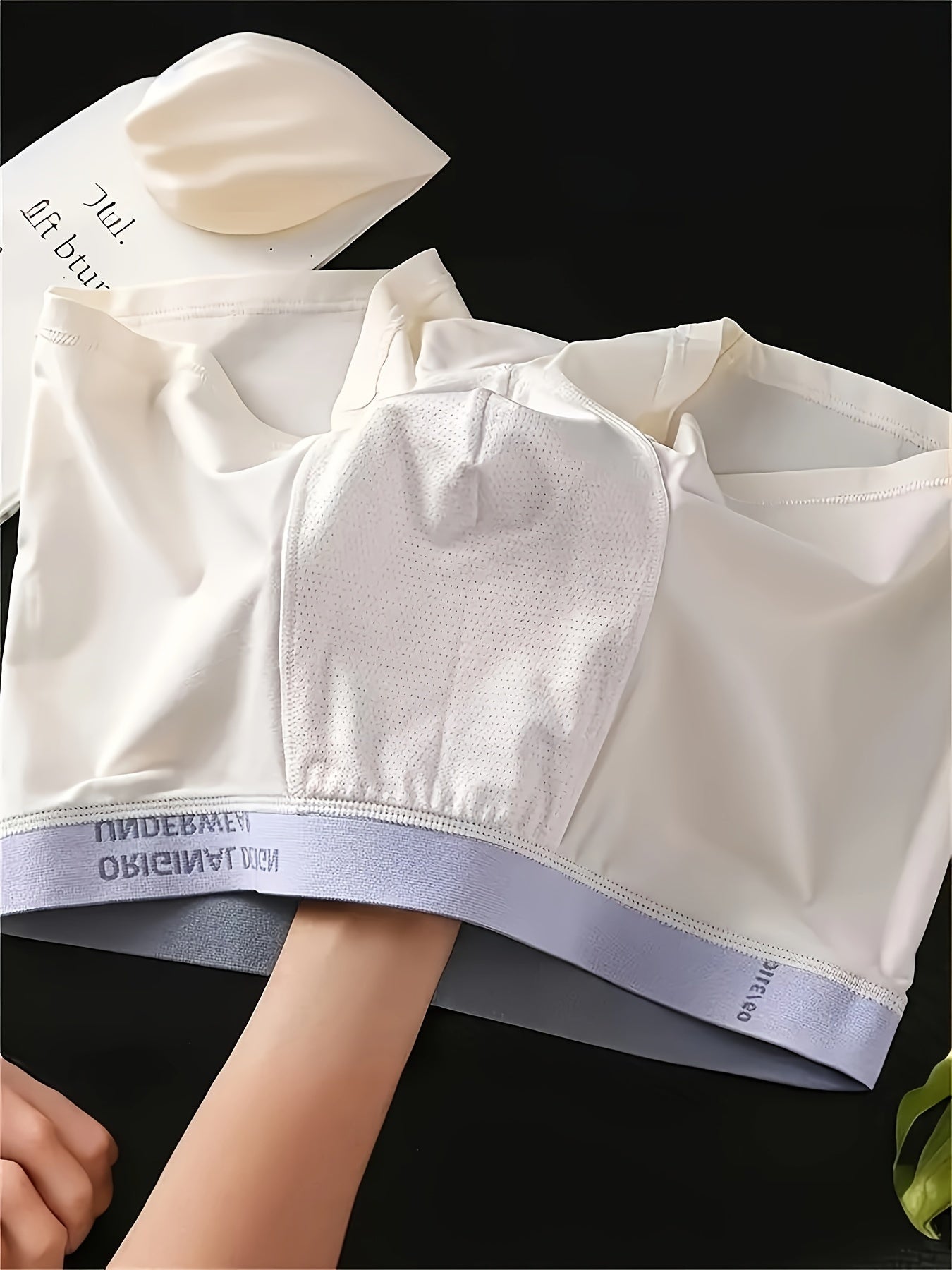 Men's Solid Color Boxer Briefs Stretchy Comfortable Underwear Pack of 1 or 4