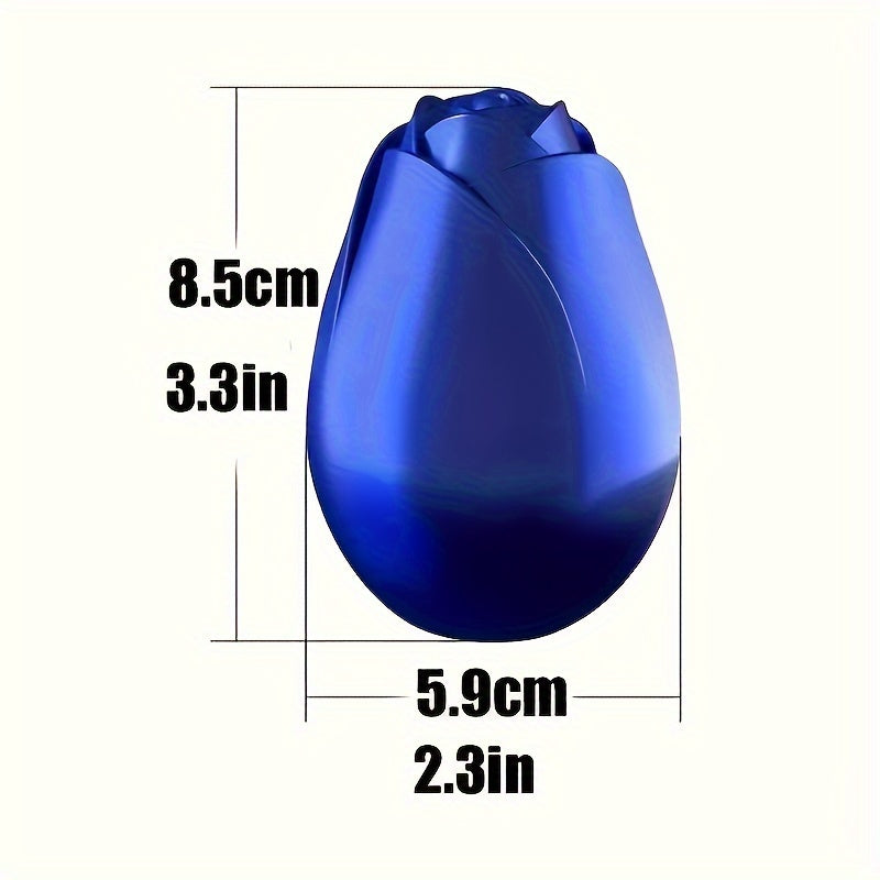 Rose-Shaped Automatic Toilet Cleaner Gel Long-Lasting Residue-Free Household Bathroom Tool