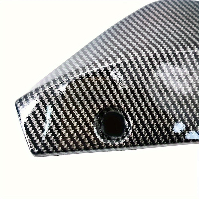 Universal Carbon Fiber Front Rear Bumper Lip Spoiler Diffuser Splitter Extension