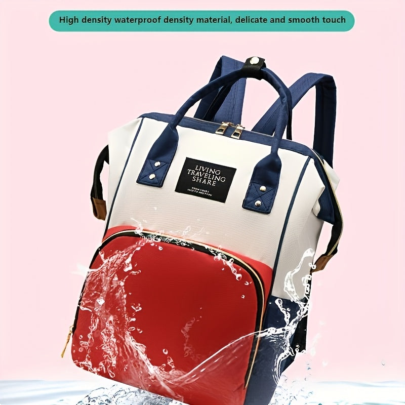 Ayollar uchun qora Oxford matodan tayyorlangan choyshab sumka, engil, keng va ko‘p funksiyali ryukzak