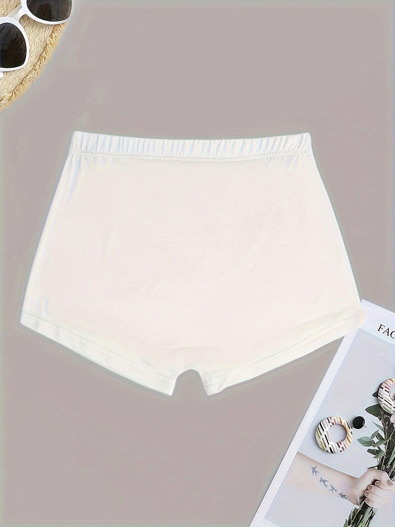 Pantalones cortos de letra para mujer, ropa casual de algodón para verano