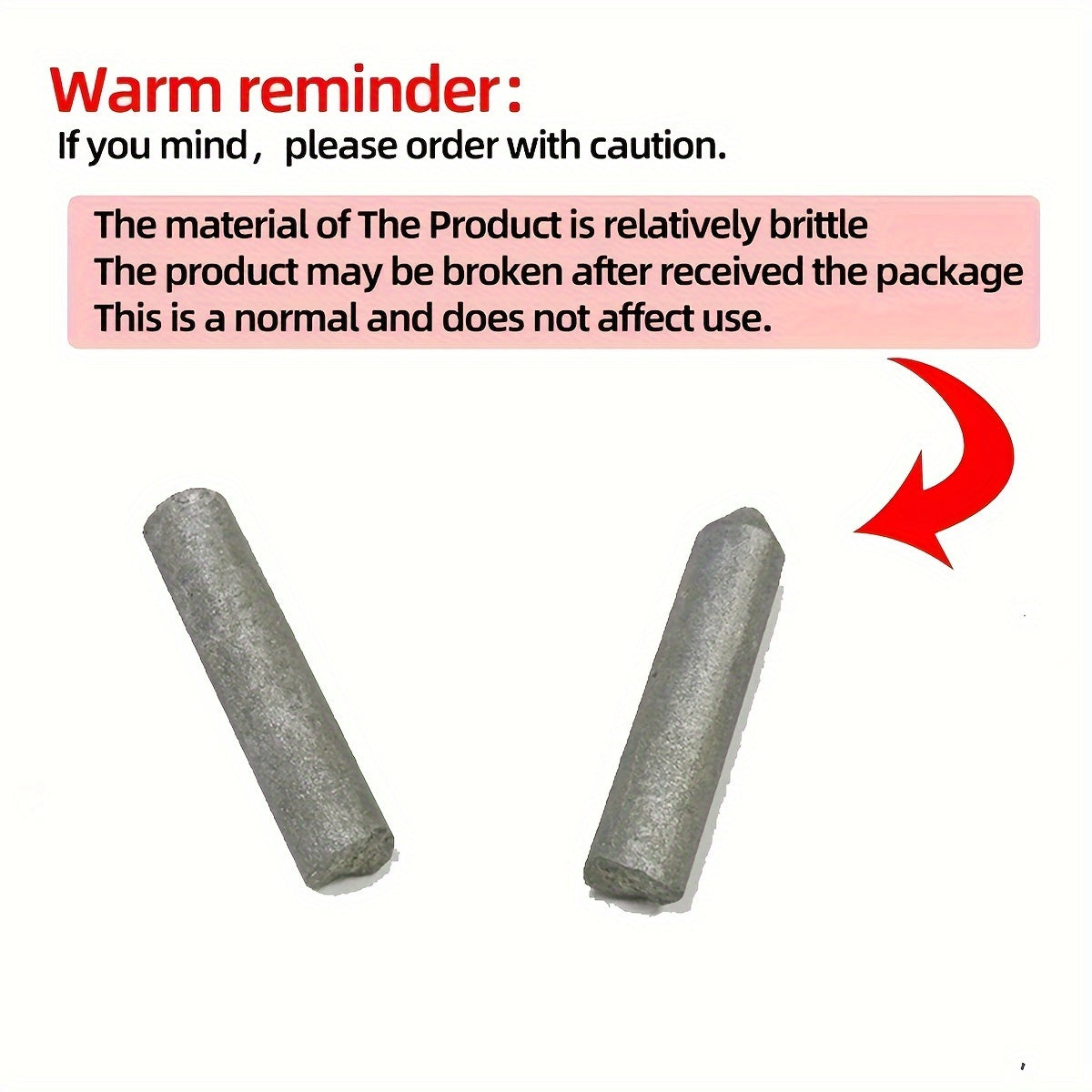 6-Piece Low-Temperature Welding Rod Set for Water Tanks and Pipes Stainless Steel Copper Iron Aluminum