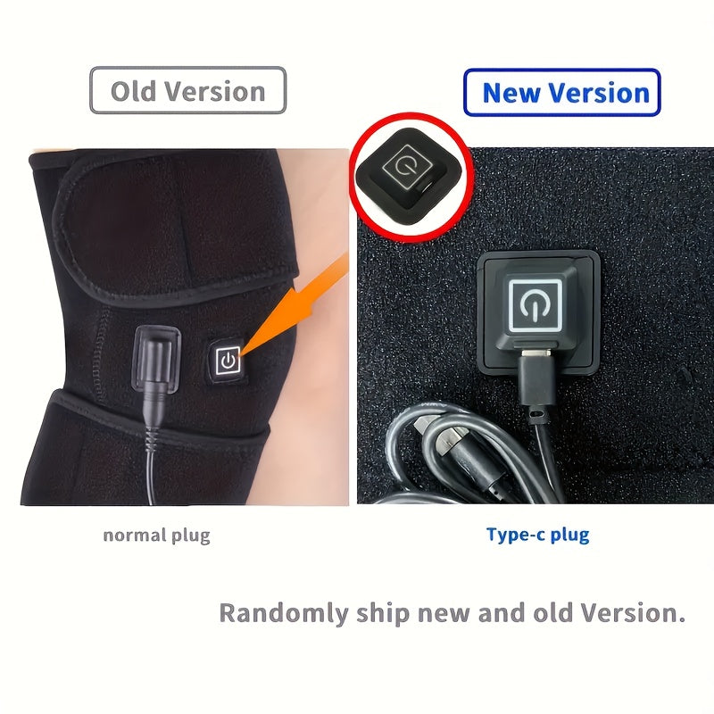 USB Dual Knee Joint Massager No Battery Required Premium Materials Gift