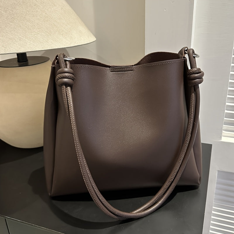 Yuqori sifatli tekis rangli crossbody to'plam sumkasi, ayollar uchun zamonaviy va ko'p funksiyali Koreya versiyasidagi bir yelka sumkasi, ishga borish va Instagram uchun ideal.