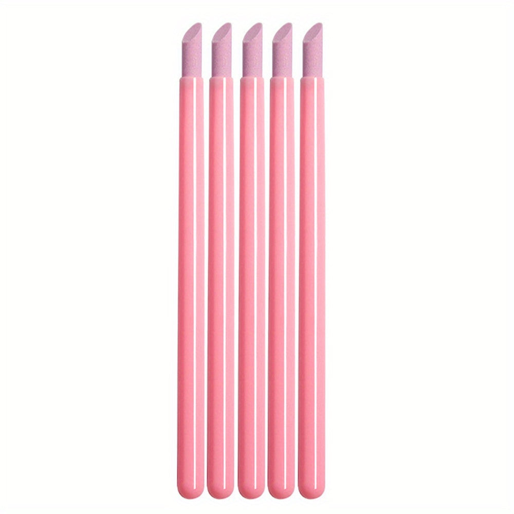 Unisex Quartz Stone Nail Care Tool for Cuticle Removal, Gentle, Portable