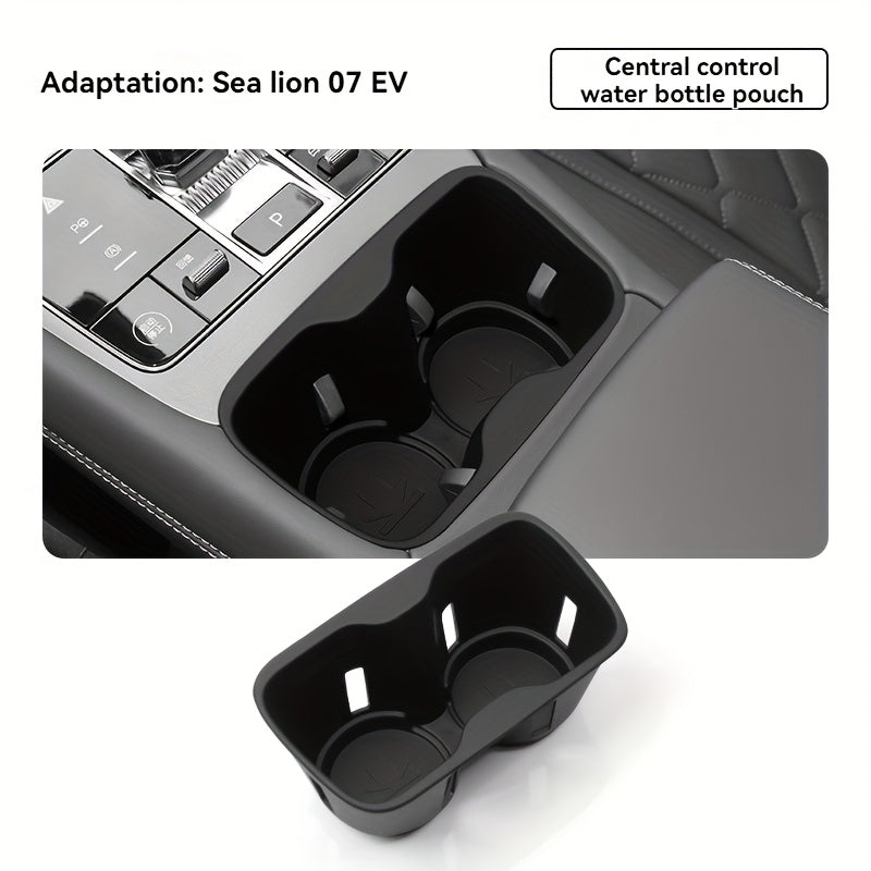 Universal Car Water Bottle Holder Shockproof Anti-Slip Central Control